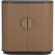 Dresden Cognac / Smoke Grey Bar Cabinet